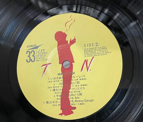 Album cover for Heavy Gauge by Tsuyoshi Nagabuchi