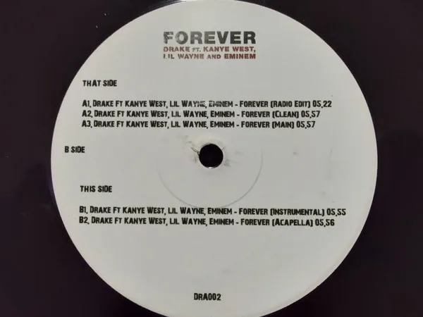 Album cover for Forever by Drake Ft. Kanye West, Lil Wayne And Eminem
