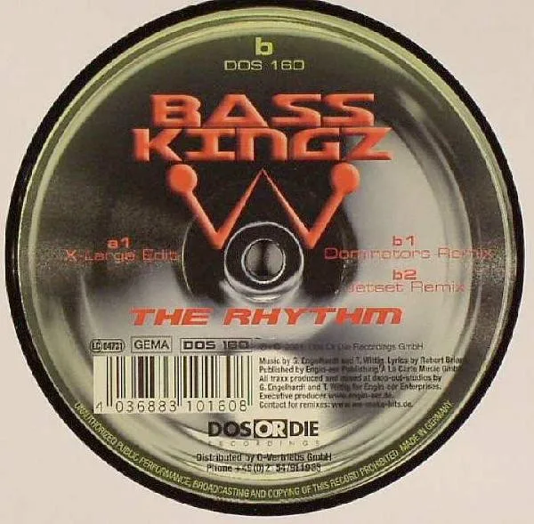 Album cover for The Rhythm by Bass Kingz
