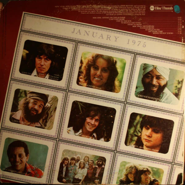 John Mayall - New Year, New Band, New Company, Blues, Rock, Blues Rock, Electric Blues, 1975 - Blue Thumb Records, US, Vinyl 