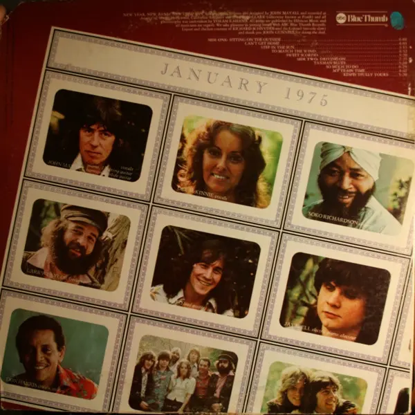 John Mayall - New Year, New Band, New Company, Blues, Rock, Blues Rock, Electric Blues, 1975 - Blue Thumb Records, US, Vinyl 