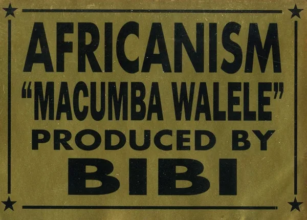 Album cover for Macumba Walélé by Africanism