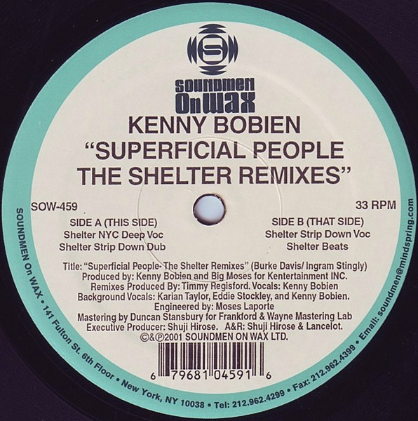 Superficial People (The Shelter Remixes)
