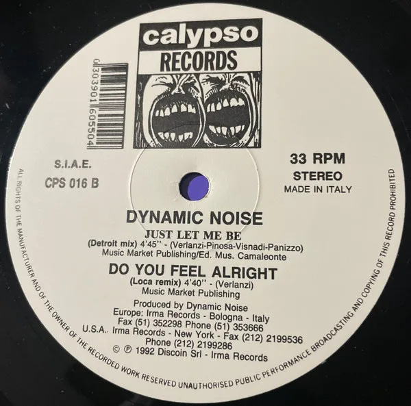 Album cover for Just Let Me Be by Dynamic Noise Featuring Adrella