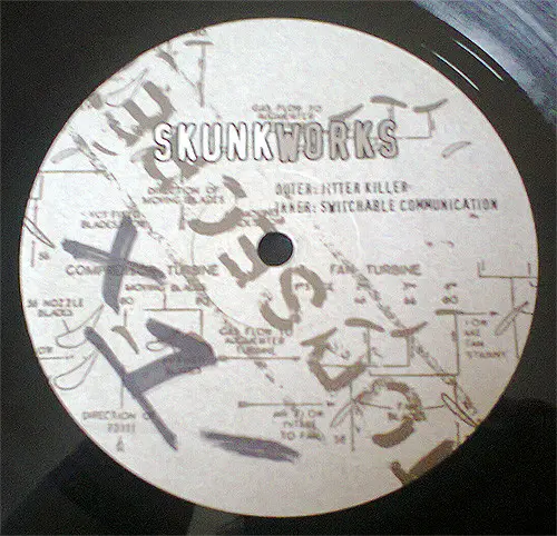 G & VCT - Harmonies EP, Electronic, Techno, 1999 - Skunkworks, Sweden, Vinyl 1x 12", 33 ⅓ RPM, EP