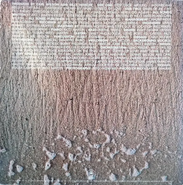 Ricci Martin - Beached - 1977 - - Epic - Vinyl 1x LP, Album, Stereo