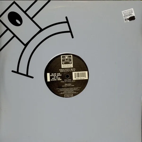 Album cover for Slap Me Some Skin B/W On The Dark Side by Brother Brown