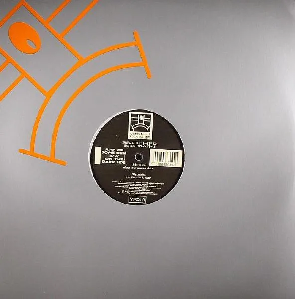 Album cover for Slap Me Some Skin B/W On The Dark Side by Brother Brown