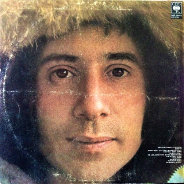 Paul Simon - Paul Simon - 1972 -Folk Rock, Pop Rock -CBS -Vinyl 1x LP, Album