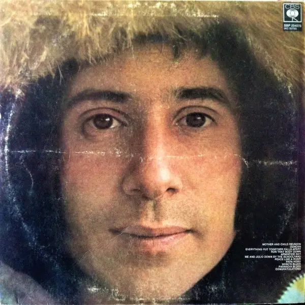 Paul Simon - Paul Simon - 1972 -Folk Rock, Pop Rock -CBS -Vinyl 1x LP, Album
