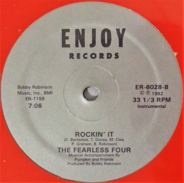 Album cover for Rockin' It by Fearless Four, The