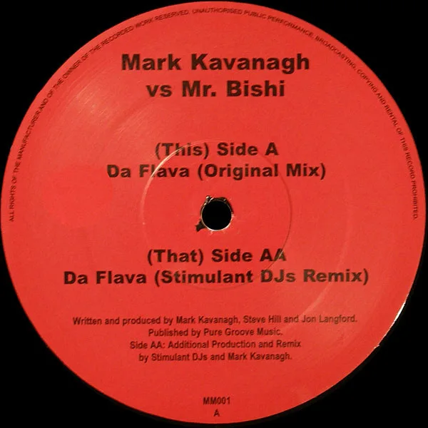 Album cover for Da Flava by Mark Kavanagh vs. Mr. Bishi