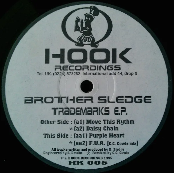 Album cover for Trademarks E.P. by Brother Sledge