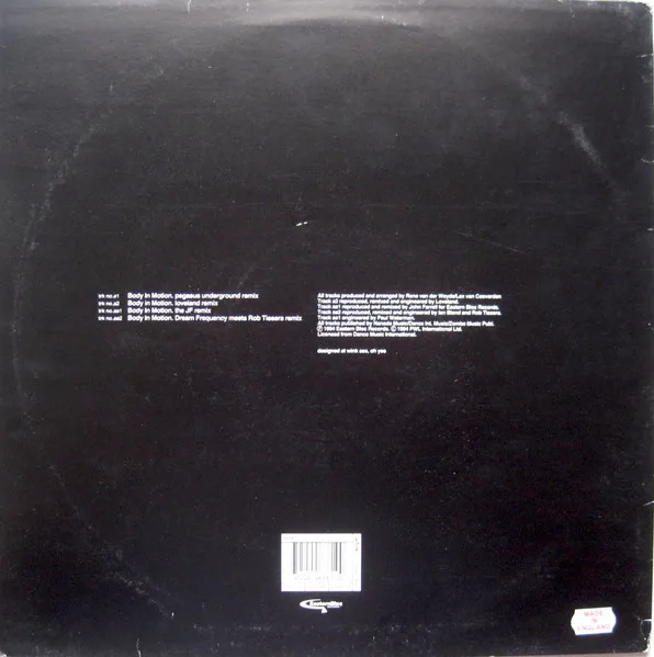 Album cover for Body In Motion (The Underground Mixes) by Atlantic Ocean