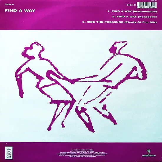 Album cover for Find A Way by Coldcut Featuring Queen Latifah
