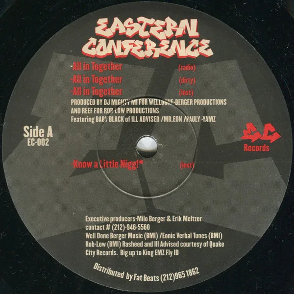 Album cover for All In Together by Eastern Conference