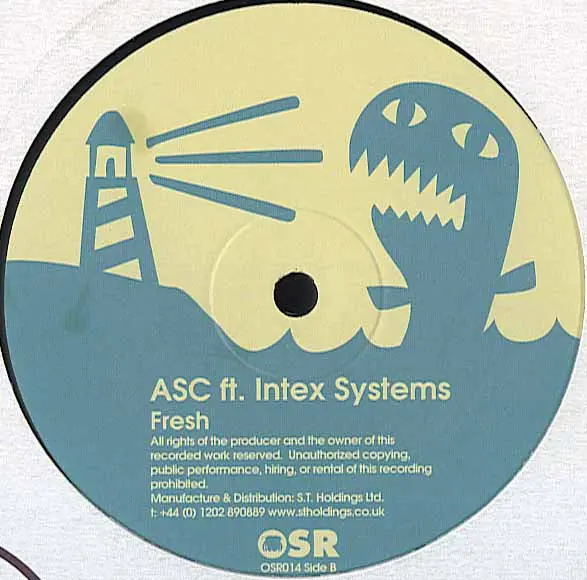 Album cover for Drum Track 3 (Heatsink) / Fresh by ASC