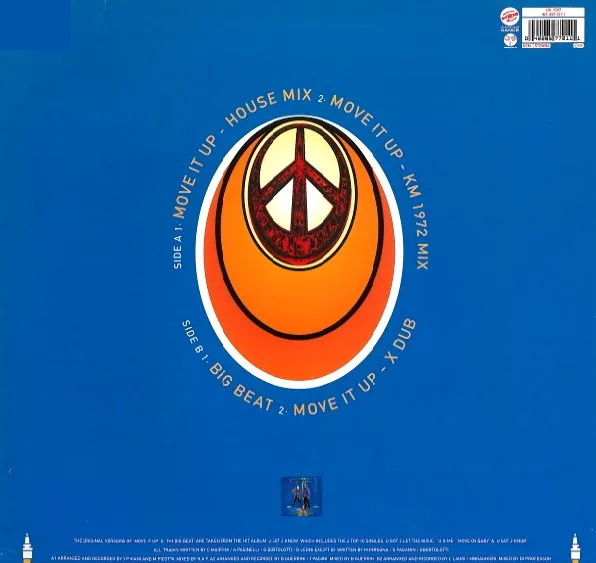 Album cover for Move It Up / Big Beat by Cappella