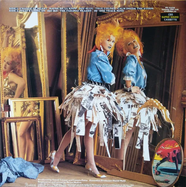 Album cover for True Colors by Cyndi Lauper