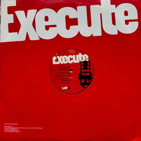 Album cover for Daywalker by Technikal