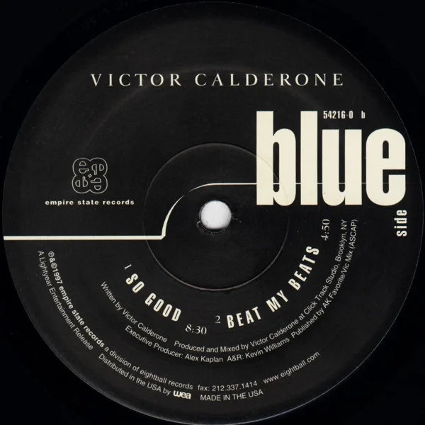 Album cover for Beat Me Harder by Victor Calderone