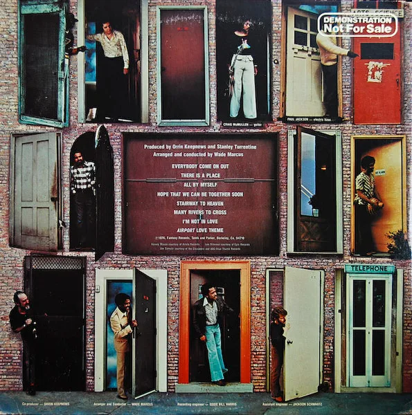 Album cover for Everybody Come On Out by Stanley Turrentine