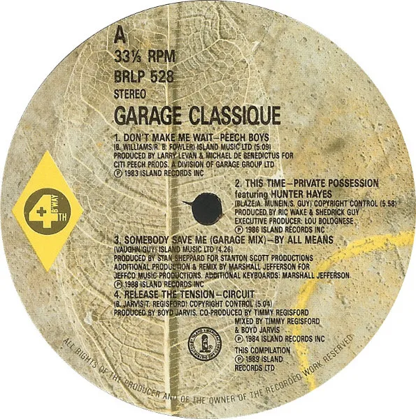Album cover for Garage Classique by Various