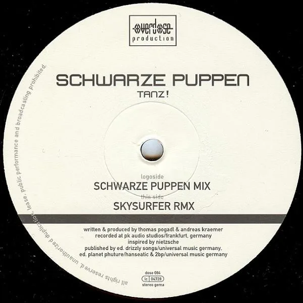 Album cover for Tanz! by Schwarze Puppen