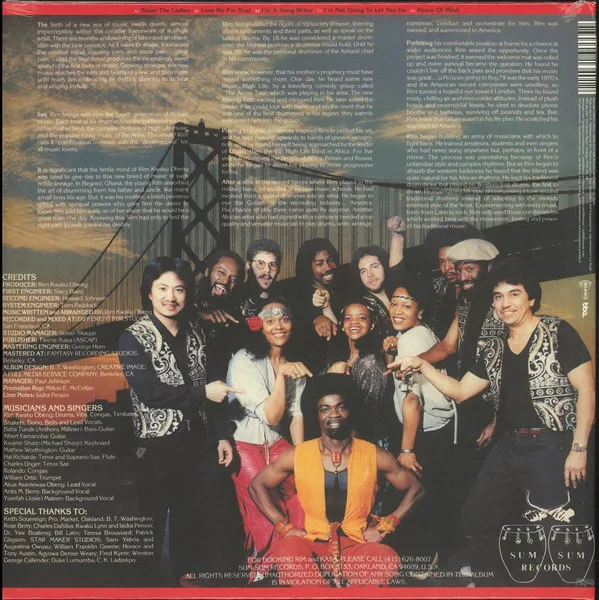 Album cover for Too Tough by Rim And Kasa / Rim And The Believers