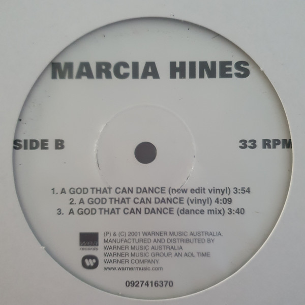 Marcia Hines - (I've Got To) Believe, Electronic, House, 2001 - Warner Music Australia, Australia, Vinyl 1x 12"