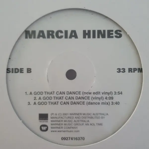 Marcia Hines - (I've Got To) Believe, Electronic, House, 2001 - Warner Music Australia, Australia, Vinyl 1x 12"