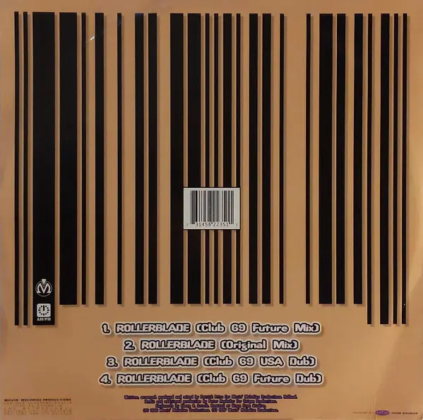 Album cover for Rollerblade by Movin' Melodies