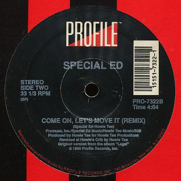 Album cover for Come On, Let's Move It by Special Ed