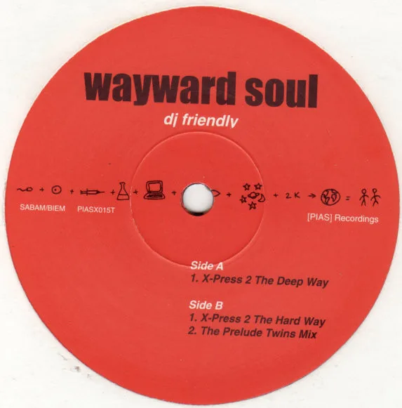Album cover for DJ Friendly by Wayward Soul