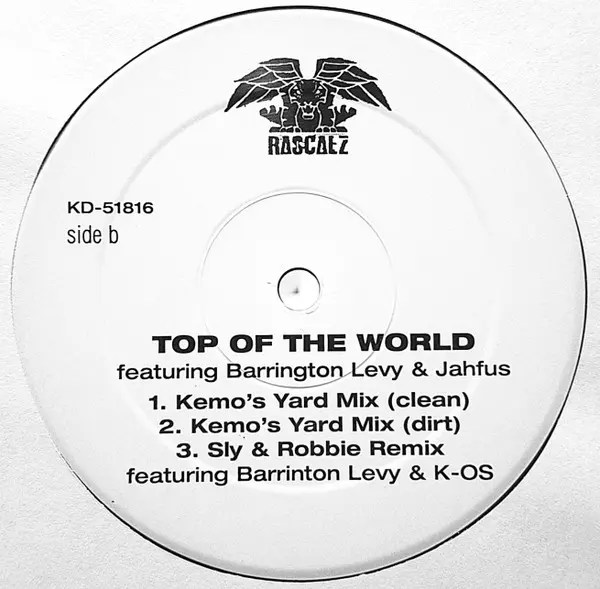 Rascalz - Top Of The World, Hip Hop, Reggae, Conscious, Dancehall, 2000 - Not On Label (Rascalz Self-released), Canada, Vinyl