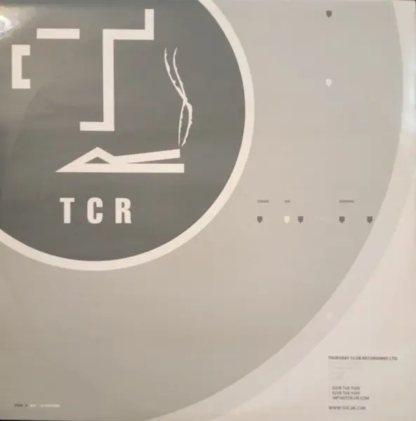 Chris Carter - Europa / Noncompos, Electronic, Breakbeat, 2002 - Thursday Club Recordings (TCR), UK, Vinyl 1x 12", 45 RPM