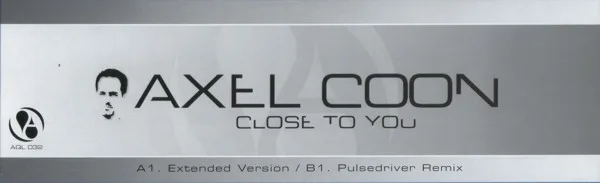 Album cover for Close To You by Axel Coon