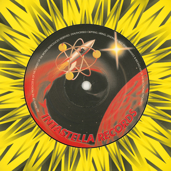 Judson J. Eiloart - Distortion Orchestra / The Gods Of Noise - 1996 - Goa Trance - Intastella Records - Vinyl 1x 12", 33 ⅓ RP