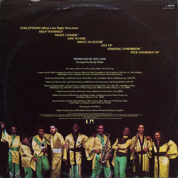 Brass Construction - Brass Construction IV, Funk / Soul, Disco, 1978 - United Artists Records, Australia, Vinyl 1x LP, Album