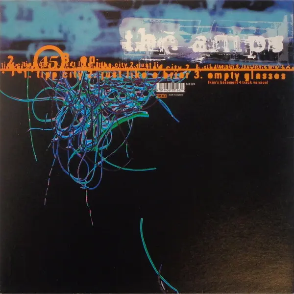 Amps, The - Tipp City, Rock, Alternative Rock, 1995 - 4AD, UK, Vinyl 1x 12", 45 RPM, Single