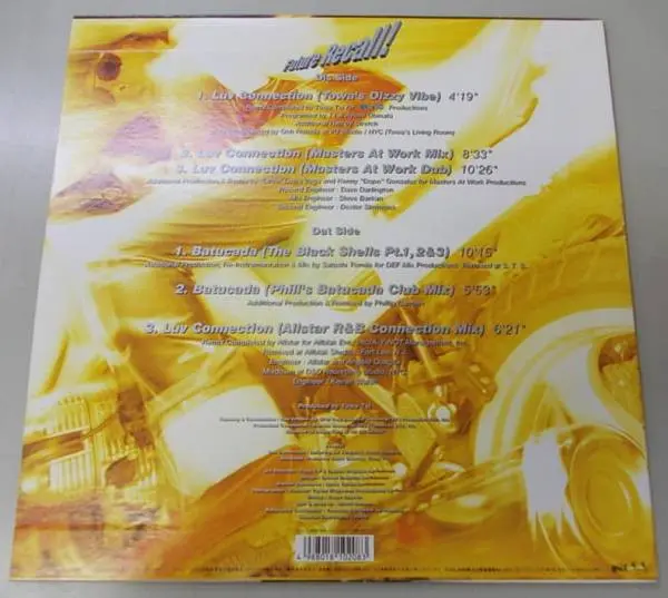 Towa Tei - Future Recall !, Electronic, Hip Hop, House, RnB/Swing, 1994 - For Life Records, Japan, Vinyl 1x 12", 33 ⅓ RPM