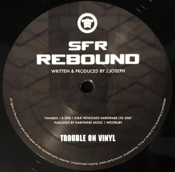 Album cover for Hypnosis / Rebound by SFR (4)