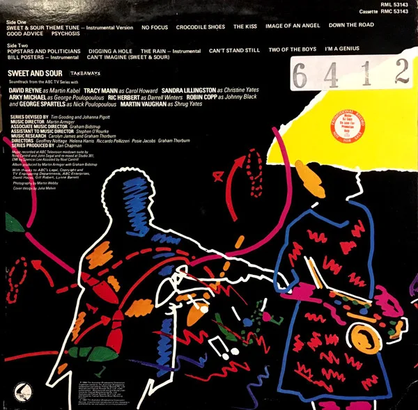 Album cover for Sweet And Sour Volume 2 by Takeaways, The