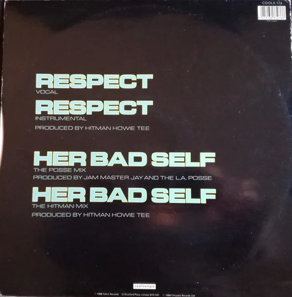 Album cover for Respect by Real Roxanne, The