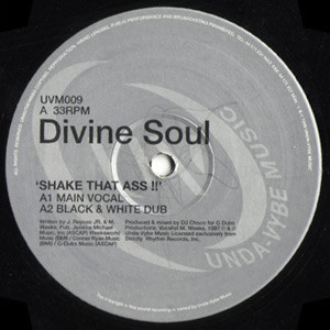 Divine Soul - Shake That Ass !!, Electronic, Speed Garage, UK Garage, 1998 - Unda-Vybe Music, UK, Vinyl 1x 12", 33 ⅓ RPM