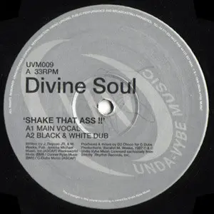 Divine Soul - Shake That Ass !!, Electronic, Speed Garage, UK Garage, 1998 - Unda-Vybe Music, UK, Vinyl 1x 12", 33 ⅓ RPM