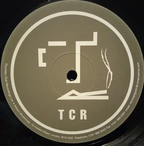 Thursday Club - Soundbwoy Kingpin, Electronic, Breakbeat, Breaks, 1999 - Thursday Club Recordings (TCR), UK, Vinyl 1x 12", 33