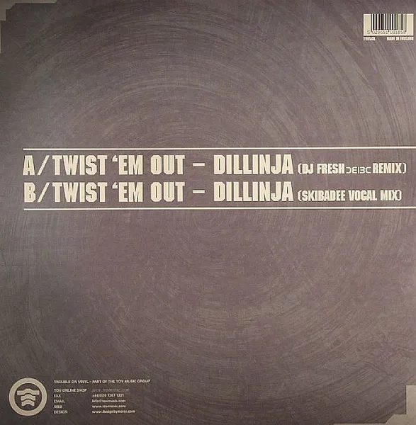 Album cover for Here Comes Trouble (LP Sampler Volume Two) by Dillinja