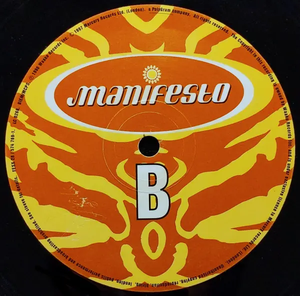 Gisele Jackson - Love Commandments, Electronic, Deep House, Garage House, Speed Garage, 1997 - Manifesto, UK, Vinyl 1x 12", 3