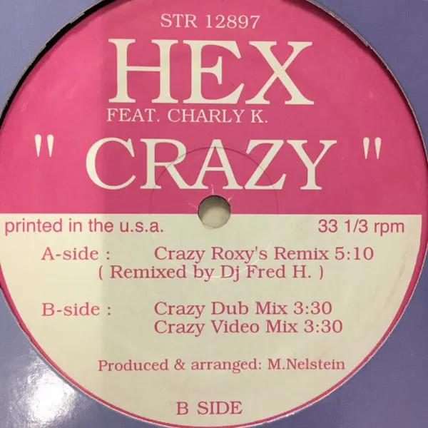 Album cover for Crazy by Hex (8)